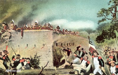 Waterloo 1815, Attacco al Castello di Hougoumont da parte della fanteria francese da European School